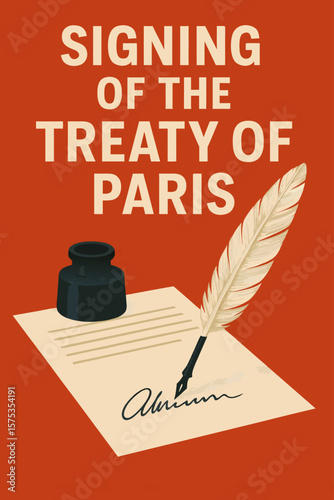 Historical signing of the Treaty of Paris: A pivotal moment in history