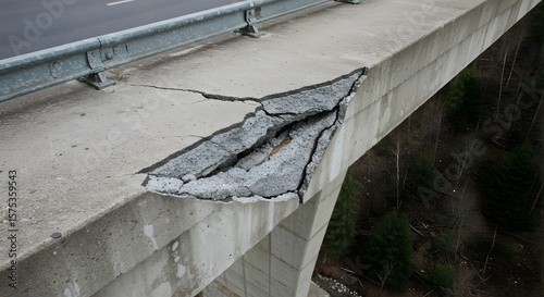 Inspecting concrete bridge damage and deterioration for safety and structural integrity analysis