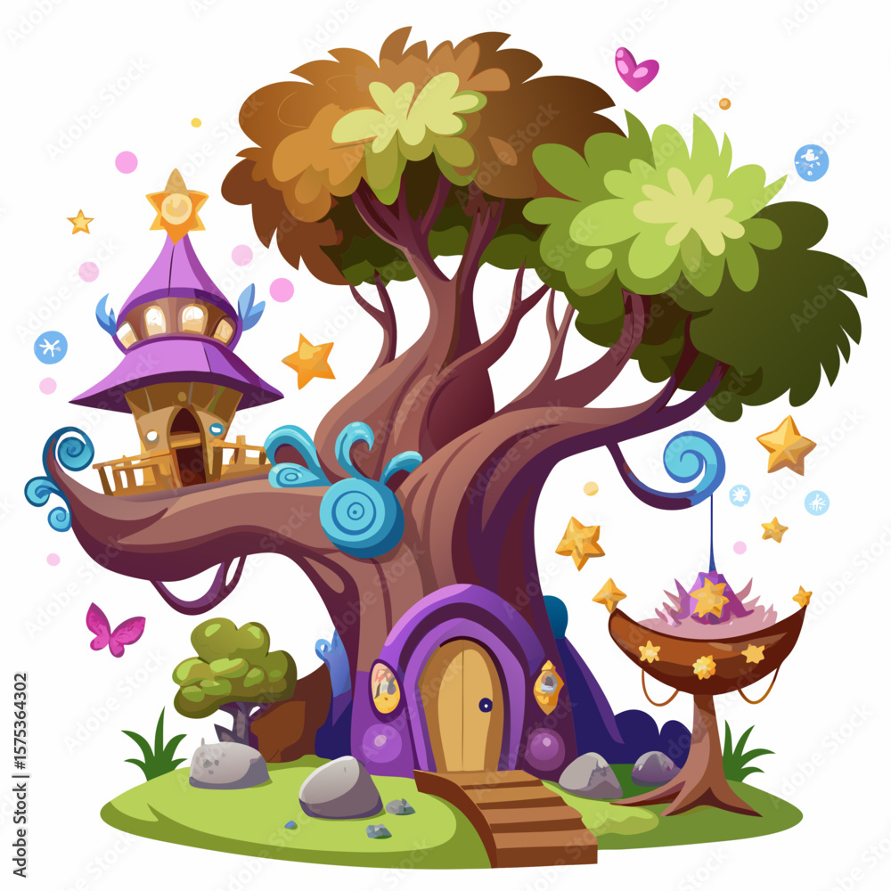 Obraz premium fairy tale house