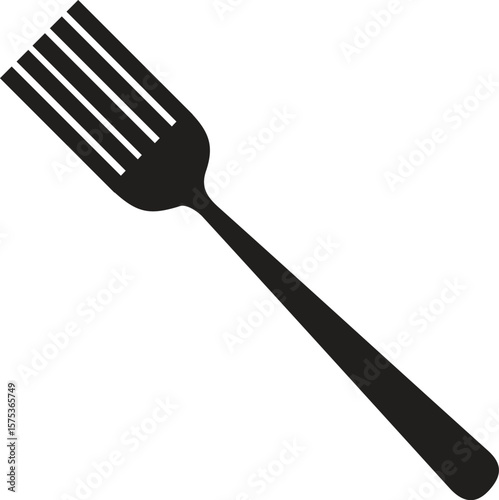 Tablespoon And Fork - Vector