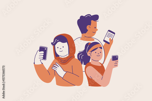 Illustration of Social Online Diversity