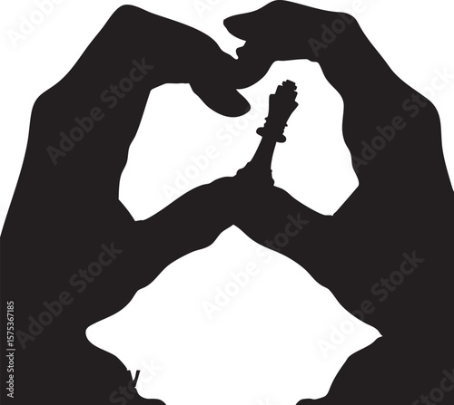Minimalist Chess Silhouettes Vector Set – Strategy Game Pieces and Player Illustrations on White Background. world chess day.