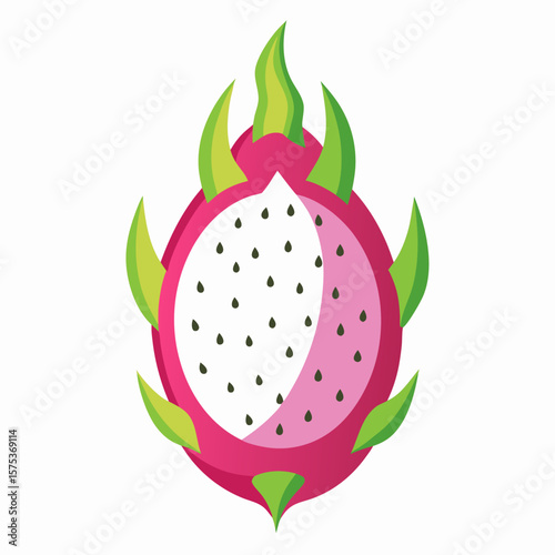 vector illustration of a strawberry