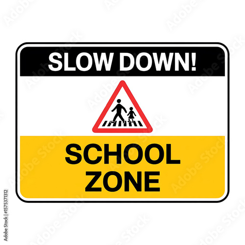 School Zone Alert: Slow Down for Children's Safety on Roadways