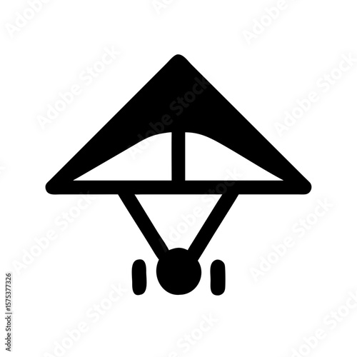 hang glider transport icon