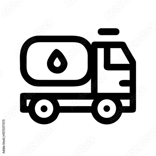  fuel truck transport icon