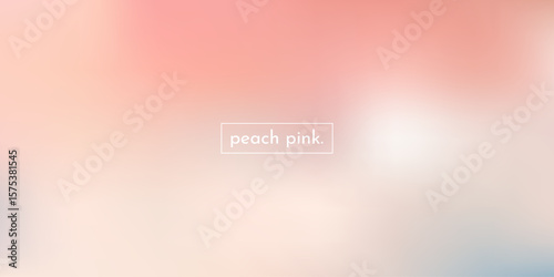 Peach pink color gradient background