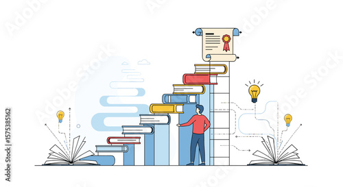 Achieving academic excellence through continuous learning and personal growth