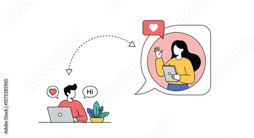 Connecting people through digital communication platforms foster genuine interactions