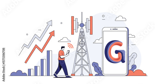 Advancing mobile connectivity with next generation cellular technology and data growth