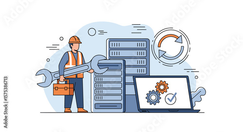 Professional it infrastructure maintenance and server support services for business growth and efficiency