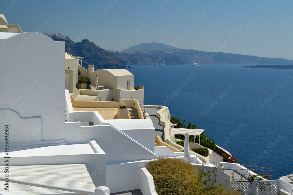 Obraz premium Santorini, Grecia, Mediterraneo, Europa