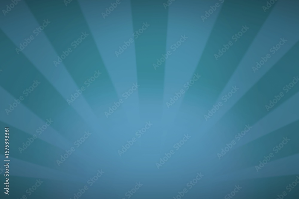 Fototapeta premium Digital image of green sunburst pattern