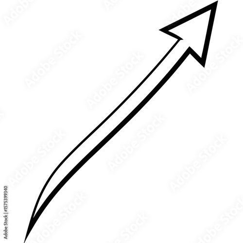3d arrows isolated on white