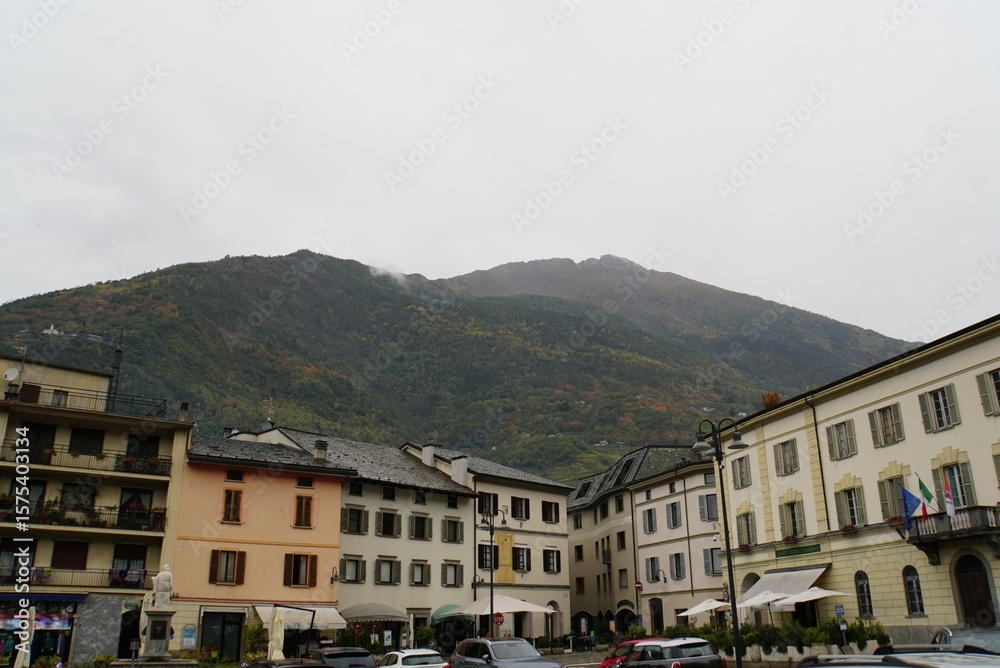 Obraz premium Tirano town - Switzerland