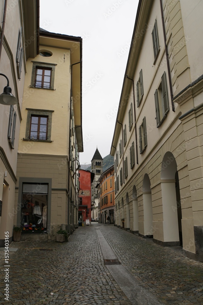 Fototapeta premium Tirano town - Switzerland