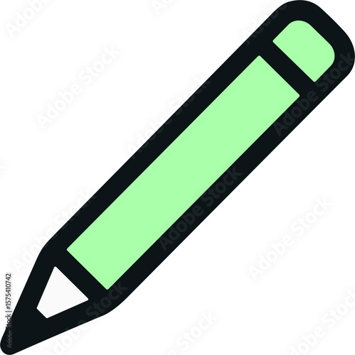 Pencil Icon for Drawing and Writing