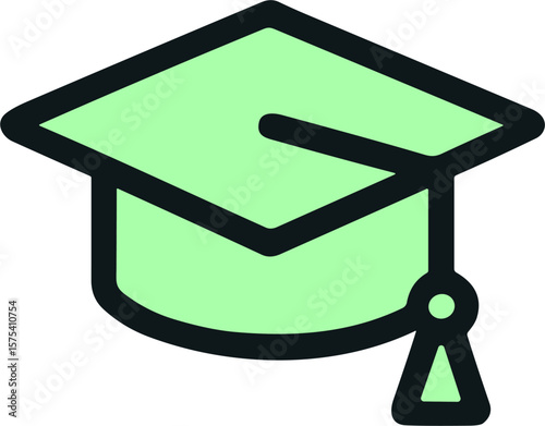 Graduation Cap Icon for Academic Success