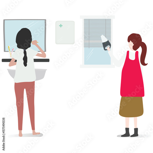 silhouette of peoples