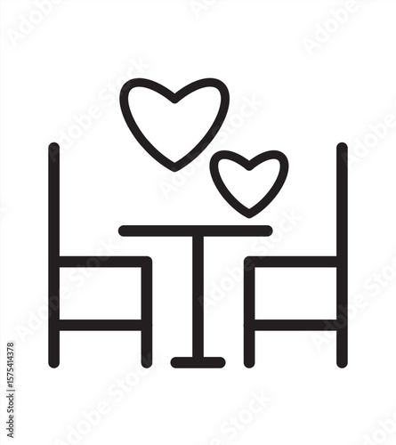 Impactful vector web line icons depicting social issues, equality, justice, awareness, vector
