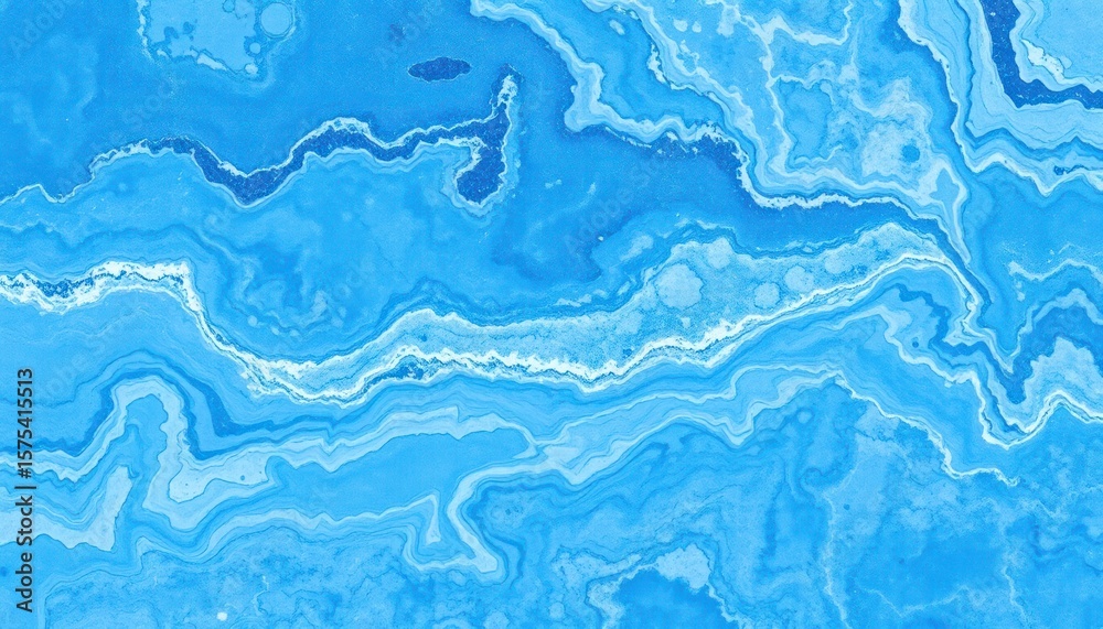 Fototapeta premium Abstract blue swirling pattern (6)