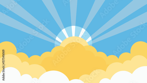 sun and clouds