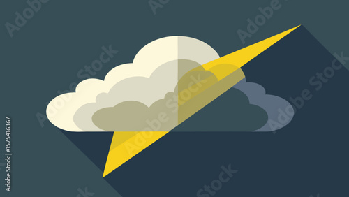 Rocket and airplane vector illustrations soar through the sky with clouds and sun