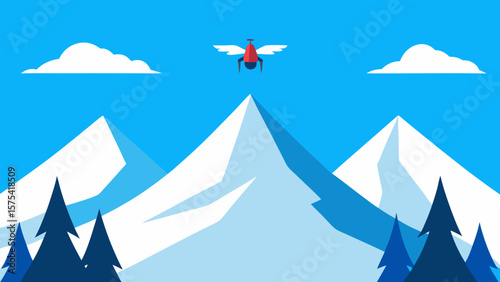 Drone Aerial Photography Stunning Mountain Views from Above