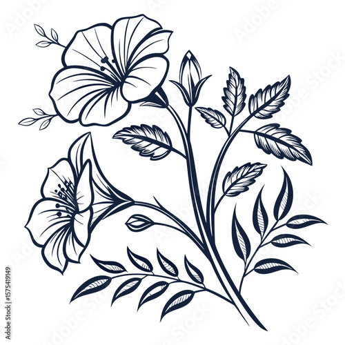  Prompts for Vintage Flower Design