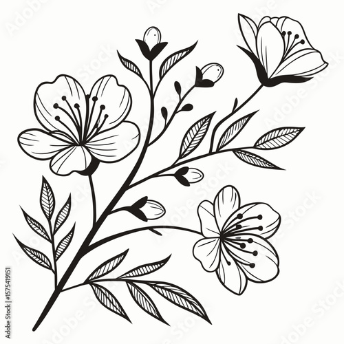  Prompts for Vintage Flower Design