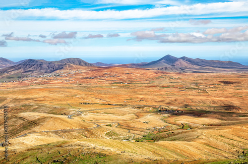 Valle de Santa Ines, Island Fuerteventura, Canary Islands, Spain, Europe. photo