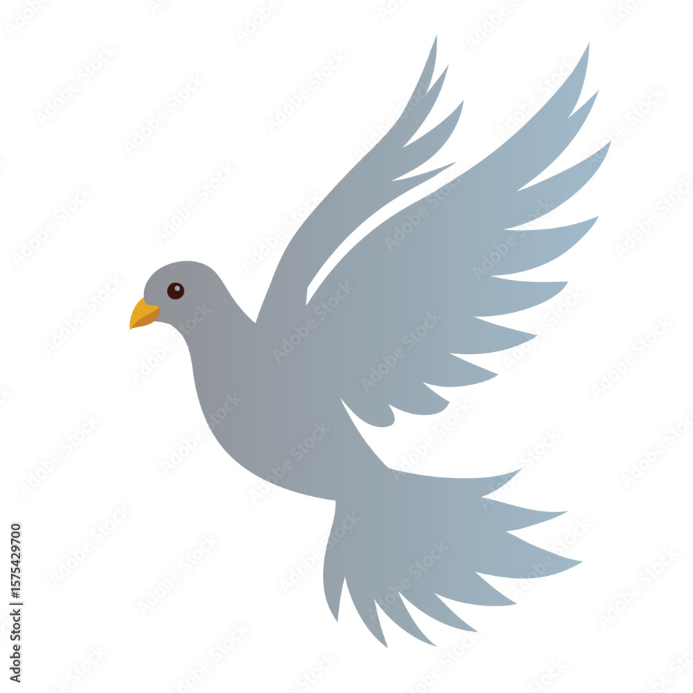 flying dove art illustration flying dove art illustration