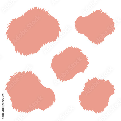 Holographic Seamless Fur Animal Skin Textures