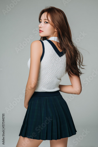  美女, 女性, 美しい, 顔, モデル, 日本, 韓国, 中国, アジア, カフェ, ファッション