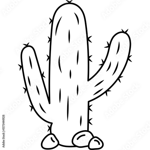 Cactus Outline