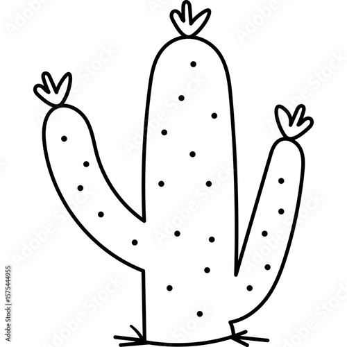 Cactus Outline