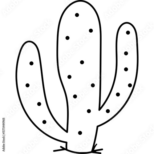 Cactus Outline