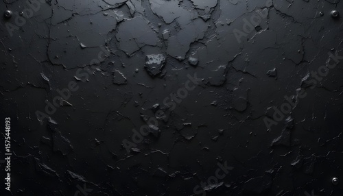 Black Metal Background or Texture Sleek and Industrial Surface Design