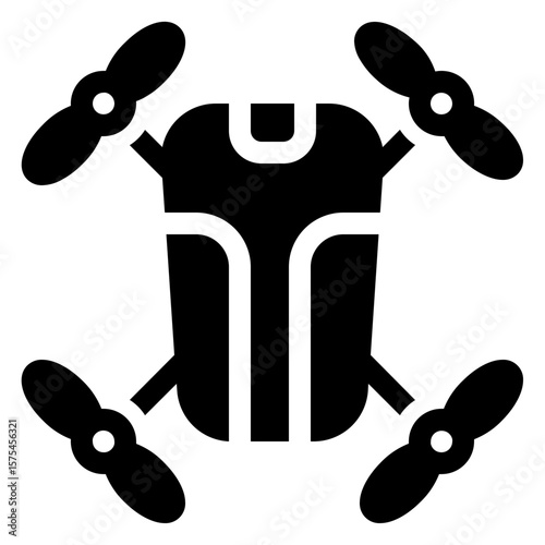 camera drone  - Content Creation and Streaming Production - fill solid
