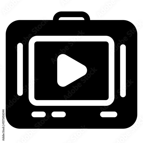directors monitor - Content Creation and Streaming Production - fill solid