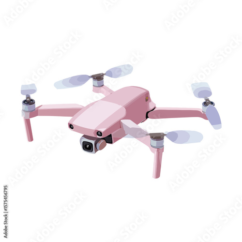 drone isolated in White Background