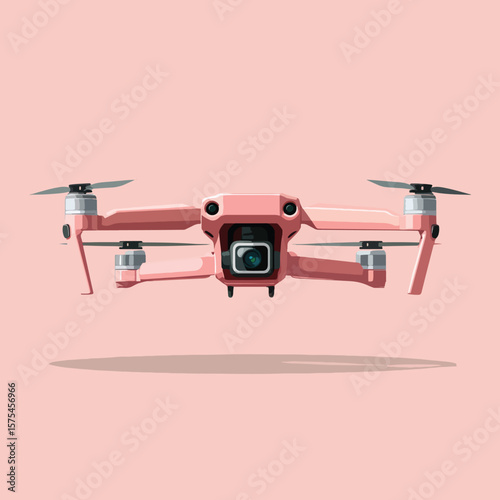 drone isolated in White Background