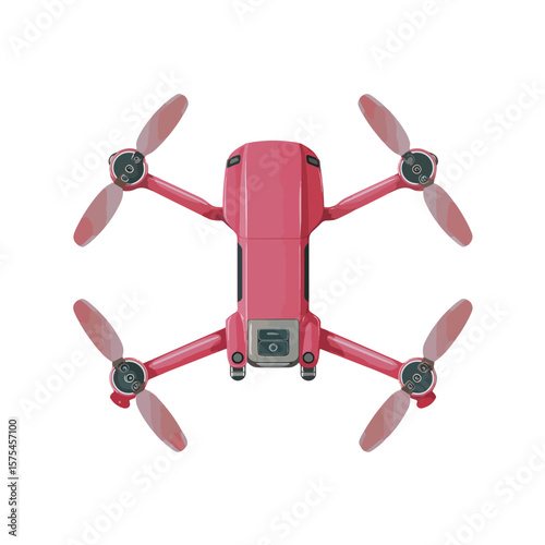 drone isolated in White Background