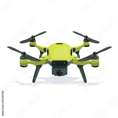 drone isolated in White Background