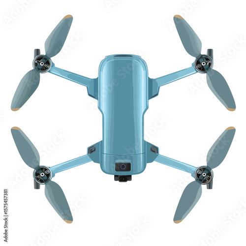 drone isolated in White Background