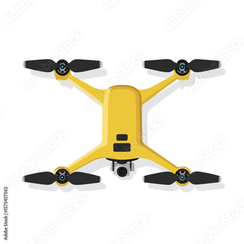 drone isolated in White Background