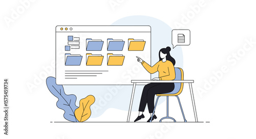 Organizing digital files and documents on a computer for efficient data management and workflow optimization