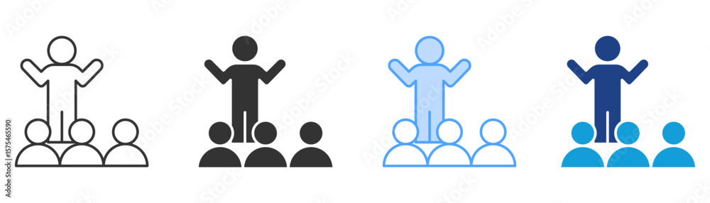 Persuasion Icon Set Multiple Style Collection Persuasion Icon Set Multiple Style Collection