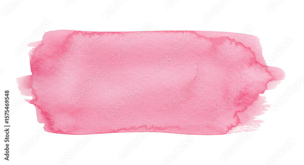 © vizual - A single, horizontal, vibrant pink watercolor brush stroke with fluid edges and subtle textures, isolated on a transparent background with ample copy space, top-down view, professional studio © vizual - A single, horizontal, vibrant pink watercolor brush stroke with fluid edges and subtle textures, isolated on a transparent background with ample copy space, top-down view, professional studio