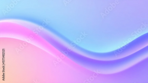 A colorful wave with a pink and blue background